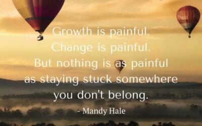 Angst is maar voor even, spijt is voor altijd