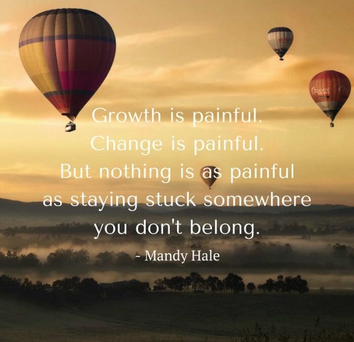 Angst is maar voor even, spijt is voor altijd