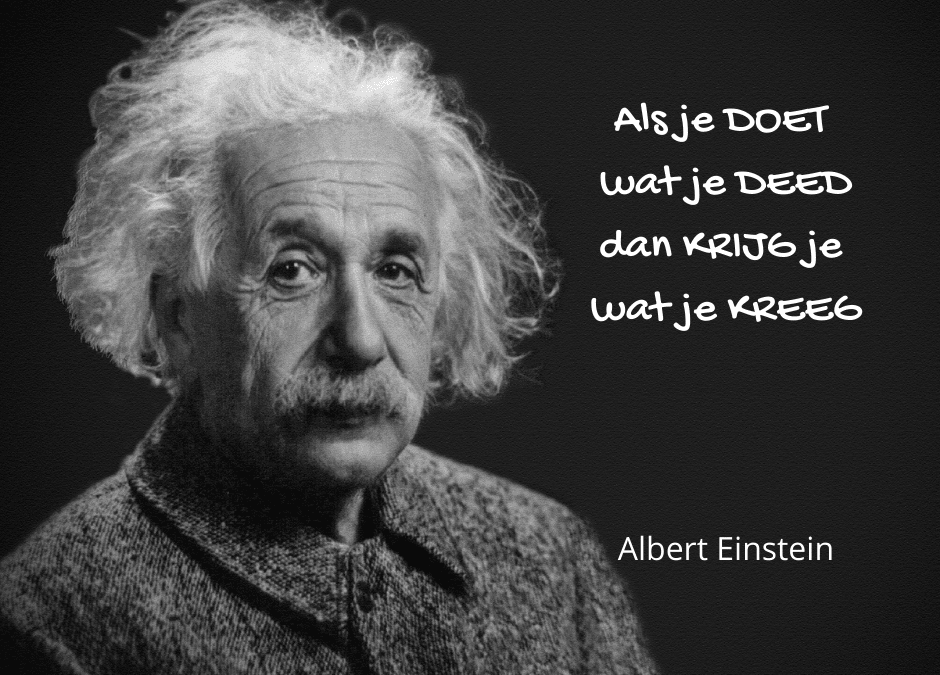 Als je doet wat je deed……