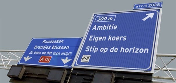 Verder komen door op tijd de snelweg te verlaten