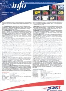 Fila info Bloemen jan. 2005