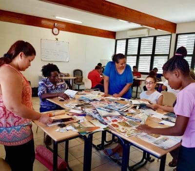 Impression of Vision Board workshop January 13, 2018