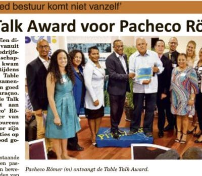 Table Talks 2018: Growth in Governance