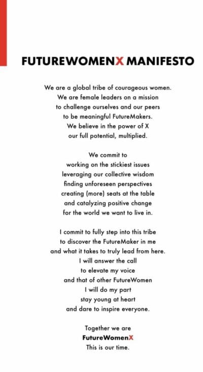 Future Women X-global platform for female leaders