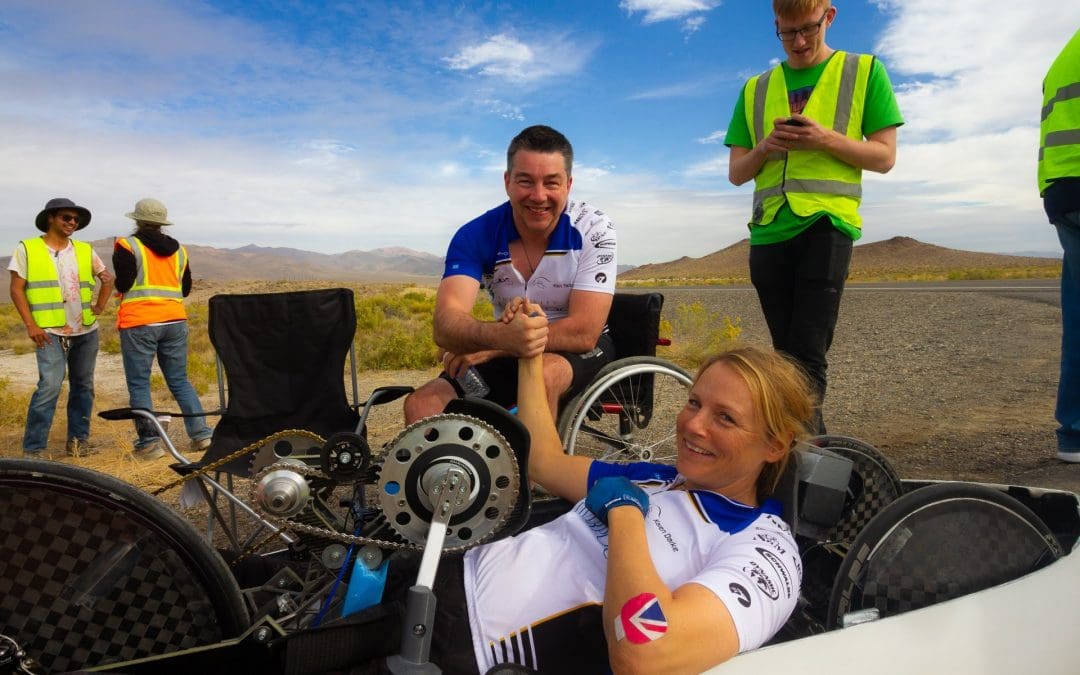 Handcycle Speed Record