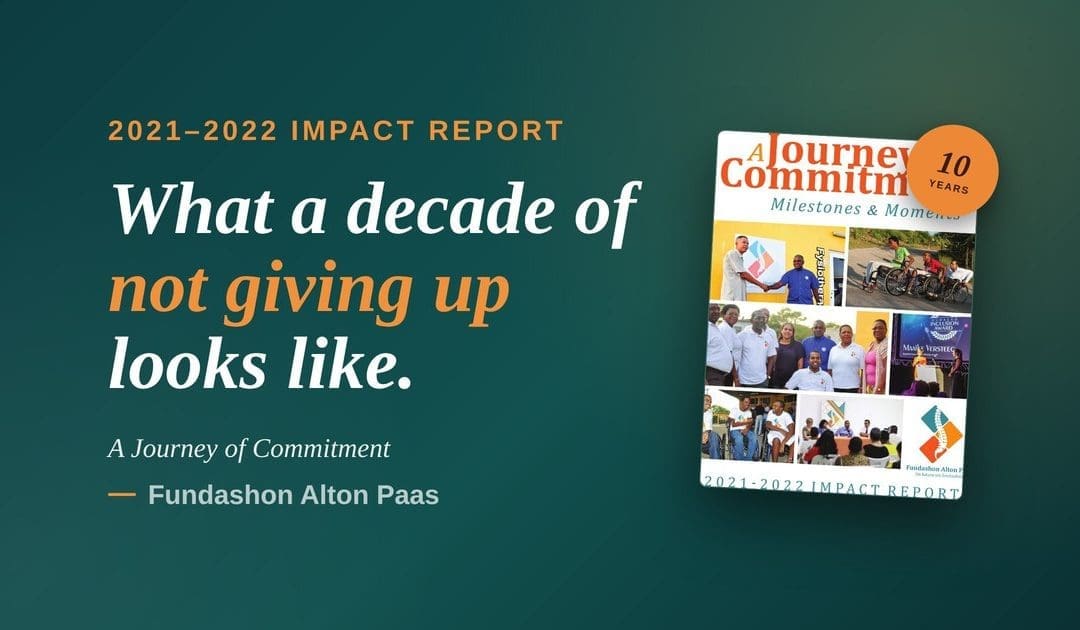 2021-2022 Impact Report | Fundashon Alton Paas