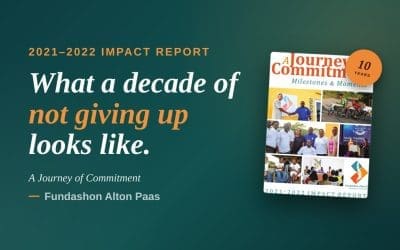 2021-2022 Impact Report | Fundashon Alton Paas