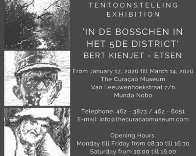 Tentoonstelling ‘In de bosschen in het 5e district’ Bert Kienjet – Etsen