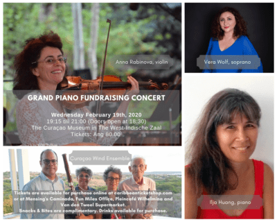 Grand piano fundraising concert