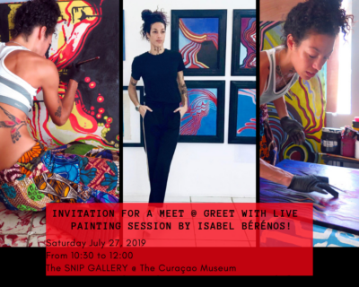 Meet @ Greet with LIVE Painting Session by ISABEL BÉRÉNOS