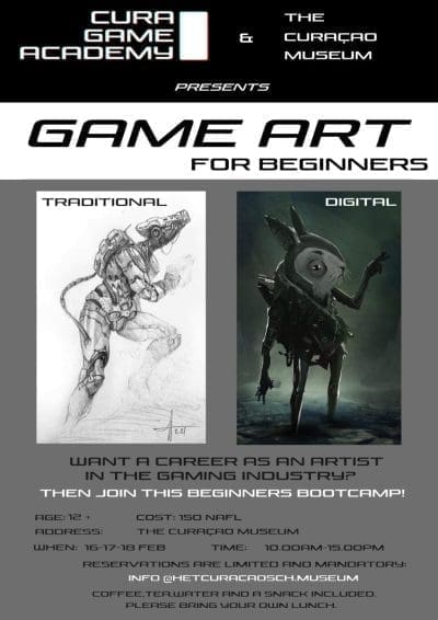 Game Art Beginners Bootcamp with Wim Houben