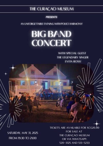 The BIG BAND ‘Police Harmony’ is back at The Curaçao Museum!