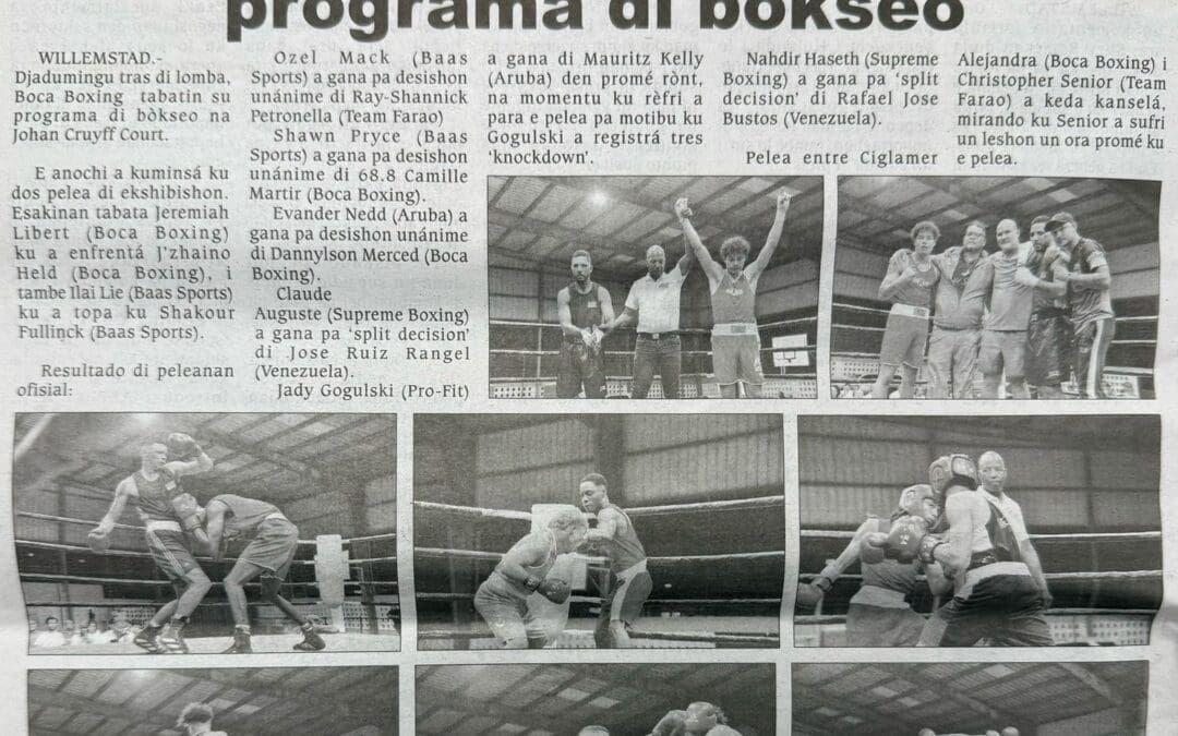 International Boca Boxing event